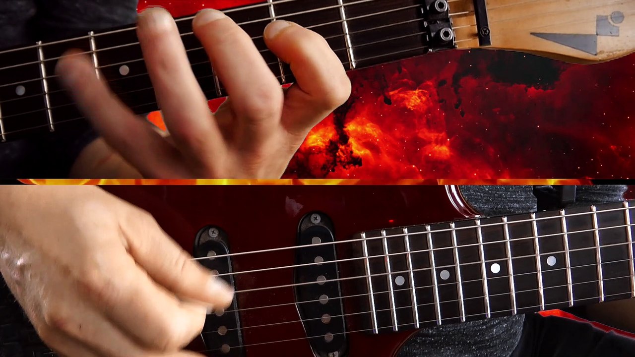 Run in der Am : C-Dur Pentatonik | Daily guitar Licks