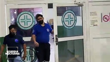 Herido con un impacto de bala en el abdomen arribó a un puesto de socorros en Tlaquepaque