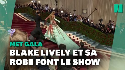 Au Met Gala 2022, Blake Lively et sa robe volent la vedette