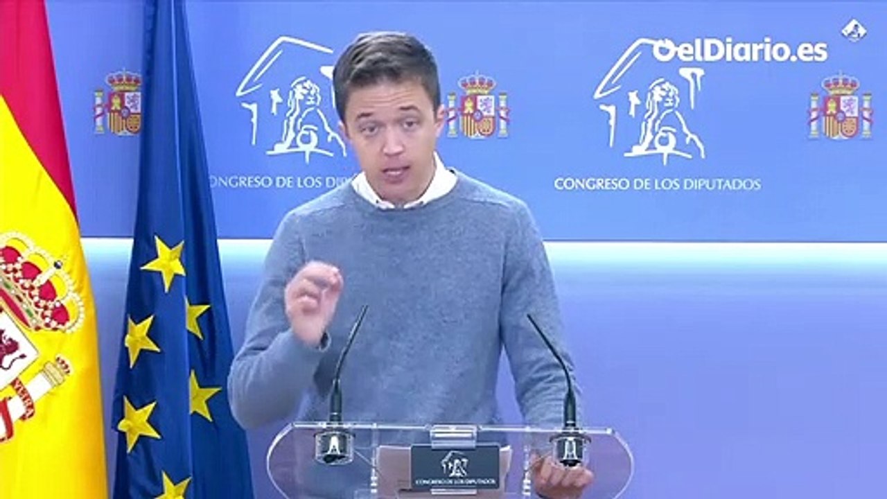 Íñigo Errejón: "Si tenemos un Gobierno que no puede garantizar que se espíe al presidente, ¿cómo se va a garantizar que no se puede espiar a cualquier ciudadano?