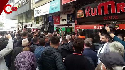 Rize'de Ekrem İmamoğlu coşkusu