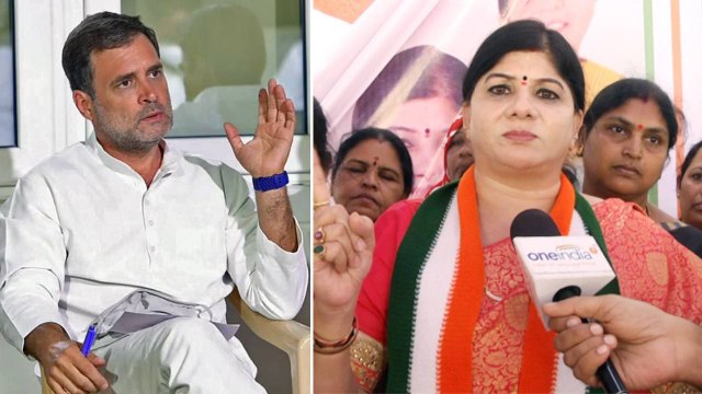 Rahul Gandhi Telangana Tour యమా టెన్షన్... పోలీస్ పై Sunitha Rao ఫైర్ | Telugu Oneindia