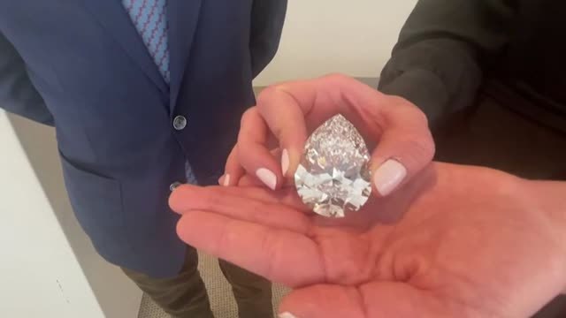 Christie's subastará el diamante blanco más grande que han tenido a la venta que podría alcanzar los 30 millones de dólares