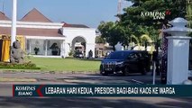 Presiden Joko Widodo Bagikan Kaos untuk Warga di Sekitar Malioboro