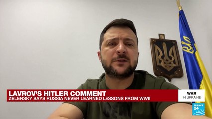 Ukraine's Zelensky says Russia forgot World War Two lessons