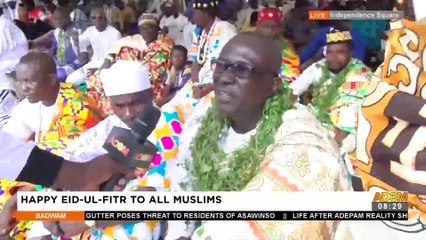 Happy Eid Ul Fitr to all Muslims - Badwam on Adom TV (3-5-22)