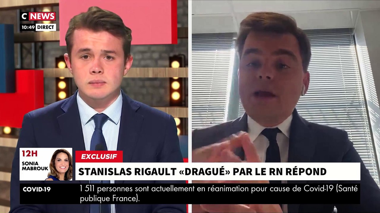 EXCLU - Stanislas Rigault a-t-il vraiment été approché par le Rassemblement national ? Regardez sa réponse en direct dans "Morandini Live" - VIDEO
