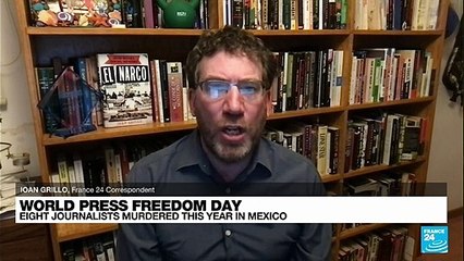 World press freedom day: Eight journalists muredered this year in Mexico