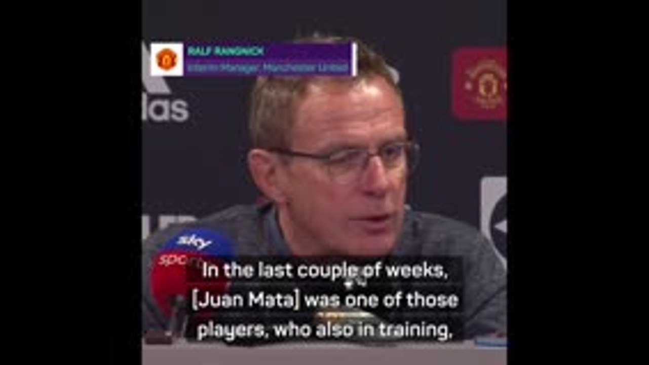 Mata ‘like a magician’ - Rangnick