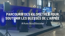Parcourir des kilomètres pour soutenir les blessés de l'armée