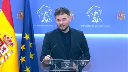 Rufián sobre el espionaje a Sánchez: "Se puede cargar la legislatura y la democracia en este país"