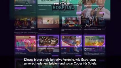 Télécharger la video: Prime Gaming, das Geheimnis hinter dem Erfolg von Twitch