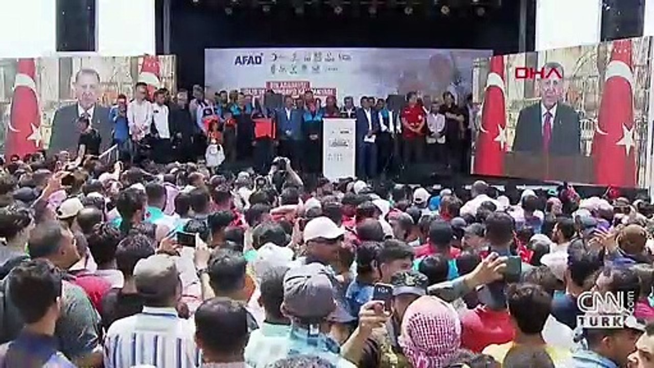 SON DAKİKA: İdlib'te anahtar teslim töreni... Cumhurbaşkanı Erdoğan'dan önemli açıklamalar