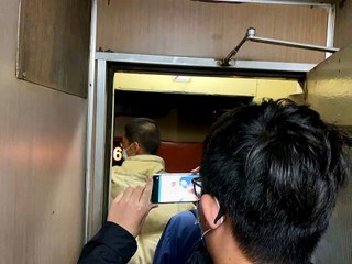 The first carriage of the  TRA Renaissance  The train is accelerating#忠駝論壇 #fyp #fypシ #foryou #foryoupage #onlyinmycalvins @khaby.lame