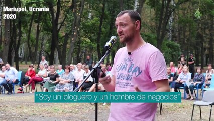 El ucraniano que salvó a cientos de personas con una furgoneta en Mariupol