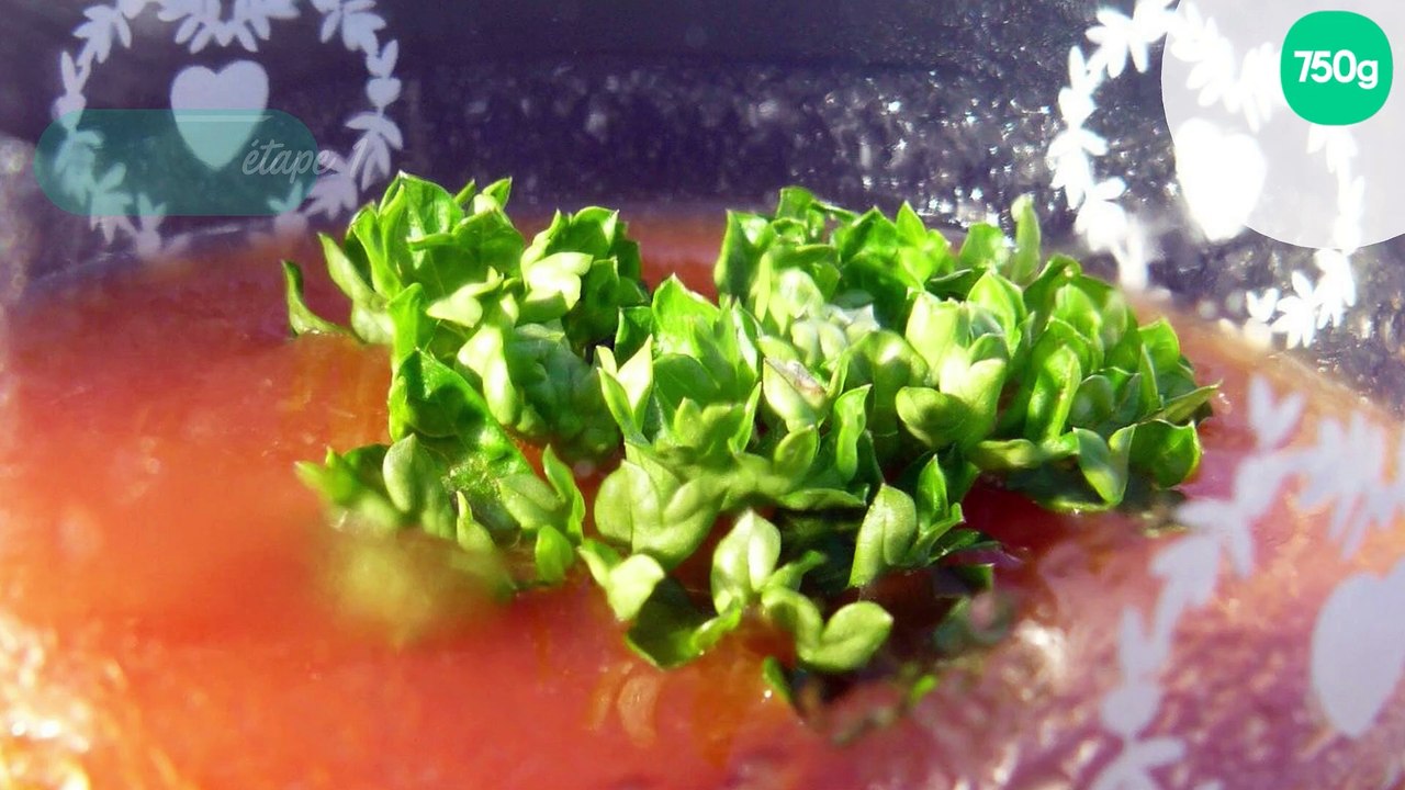 Soupe à la tomate maison
