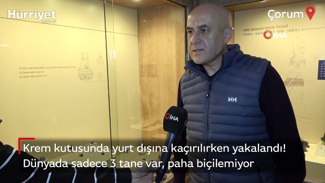 Krem kutusunda yurt dışına kaçırılırken yakalandı! Dünyada sadece 3 tane var, paha biçilemiyor