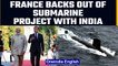 France backs out of India's key submarine project ahead of PM Modi's meet with Macron |Oneindia News