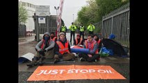 Breaking- Just Stop Oil blocked key Glasgow oil terminal