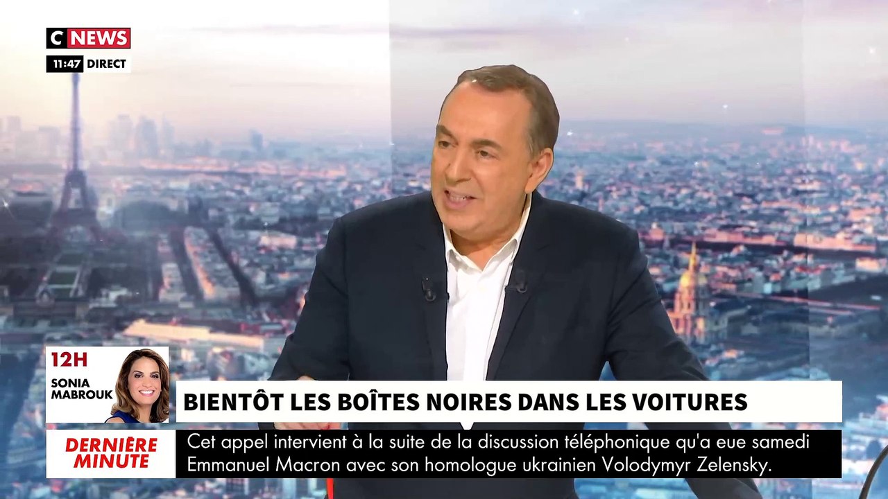 EXCLU - Ecoutez Pierre Chasseray de 40 millions d'automobilistes qui explique comment nos voitures vont être équipées de boîtes noires pour nous espionner depuis le 1er  mai - VIDEO