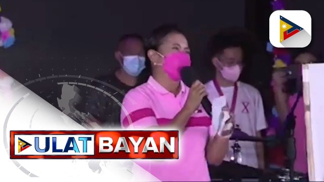 VP Leni, nanuyo sa iba't ibang lugar sa Visayas; Sen. Pangilinan, nag-ikot sa Quezon City