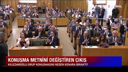 Kemal Kılıçdaroğlu'ndan konuşma metnini değiştiren çıkış!