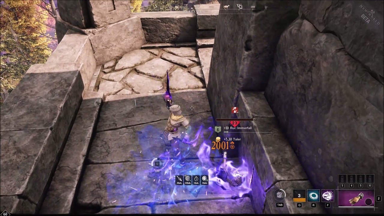 New World: Die Fähigkeiten der neuen Waffe Unheilsstulpen im Video