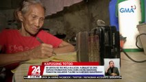 69-anyos na ina mula Bulacan, sumulat sa GMA Kapuso Foundation para humiling ng makinang panahi na malaking tulong sa kanyang hanapbuhay | 24 Oras