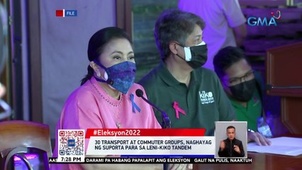 3 National artists at council elders ng mga katutubo, inendorso sina Robredo at Pangilinan | 24 Oras