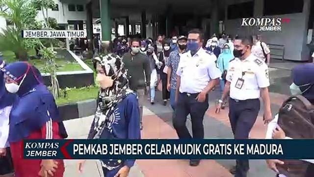 Pemkab Jember Gelar Mudik Gratis Tujuan Jember - Madura