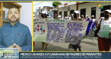 Caravana de madres centroamericanas busca a sus hijos desaparecidos en México