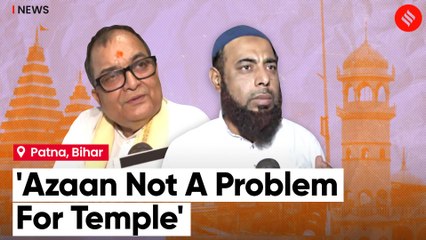 Amid Loudspeaker Row, Patna Temple And Mosque Set Example Of Communal Harmony