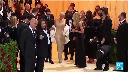 Kim Kardashian wears Marilyn Monroe gown as Met Gala celebrates Gilded Age