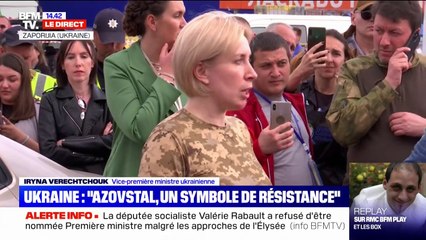 Iryna Verechtchouk, vice-première ministre ukrainienne: "La Russie se comporte comme des nazis avec les civils"