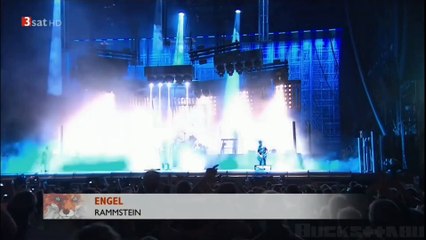 Rammstein chante "Engel" en live
