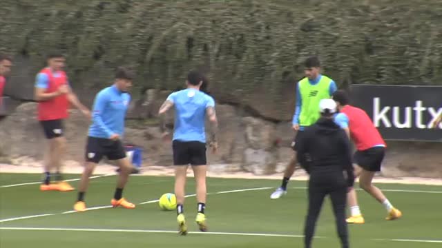 El Athletic regresa a los entrenamientos tras la victoria ante el Atlético