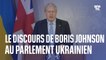 Le discours de Boris Johnson au Parlement ukrainien en intégralité