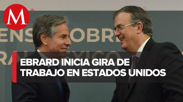 Marcelo Ebrard viaja a Washington para reunirse con funcionarios de EU