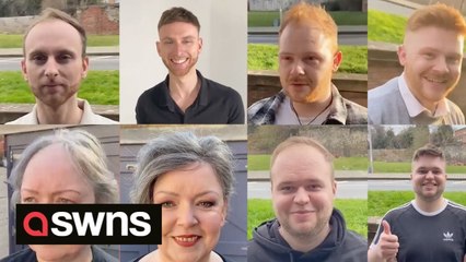 Hair replacement company goes viral for their emotional life-changing transformation