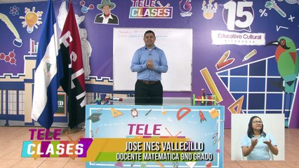 Matemática de 9no Grado (30 y 1 de Mayo)