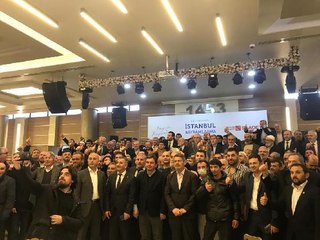 TEMEL KARAMOLLAOĞLU İSTANBUL'DA PARTİLİLERLE BAYRAMLAŞTI