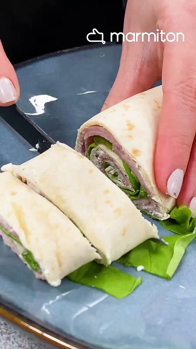 Roulés de jambon original pour l'apéro