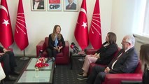 CHP Heyeti, Siyasi Partilerle Bayramlaşıyor... İyi Partili Sunat: 
