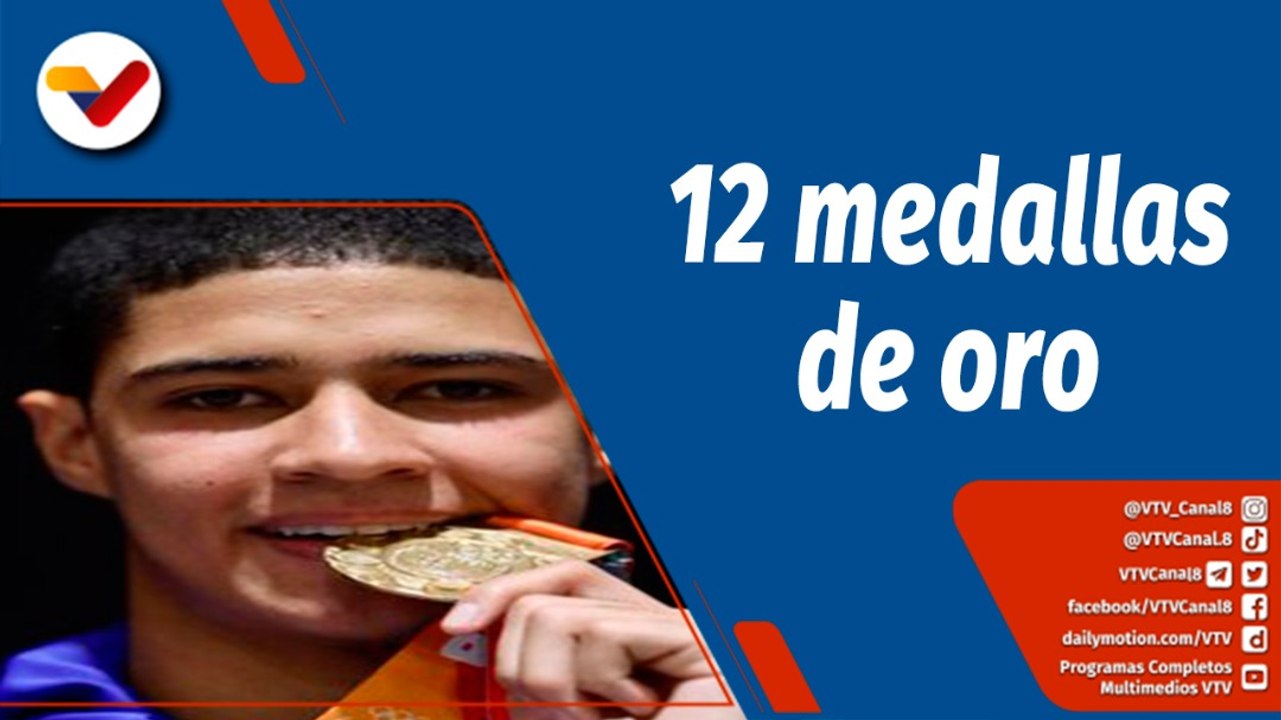 Deportes VTV | Juegos Suramericanos de la Juventud: ¡Otra medalla de oro para Venezuela!