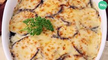 Cannelloni en aubergines au fromage à raclette RichesMonts