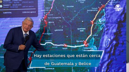 Tren Maya va a beneficiar a todos los países de Centroamérica: AMLO