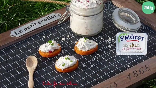 Tartinade de maquereau aux baies roses