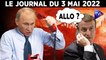 Russie/Ukraine : Macron au bout du fil - JT du mardi 3 mai 2022