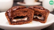 Muffins au chocolat & Oréo