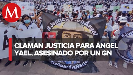 Familiares y amigos de Ángel Yael marchan para exigir justicia por su muerte